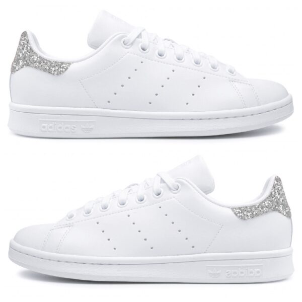 Stan Smith Pailleté Argent – Image 2