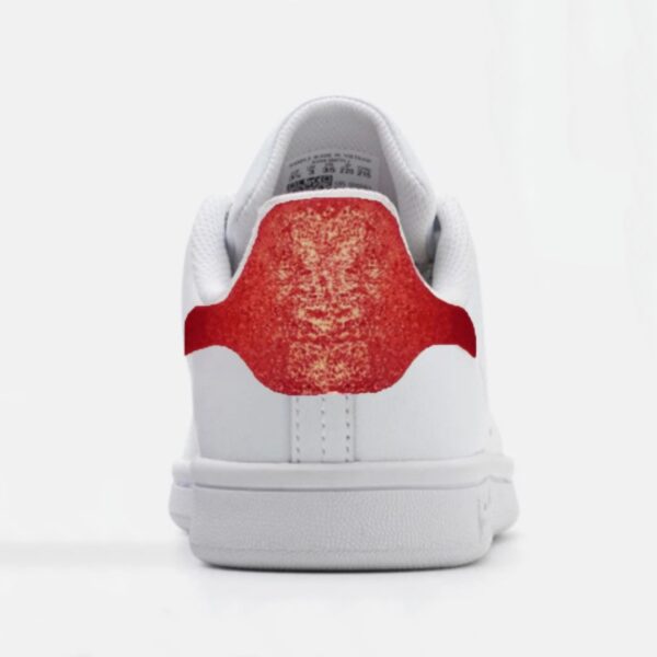 Stan Smith Pailleté Rouge